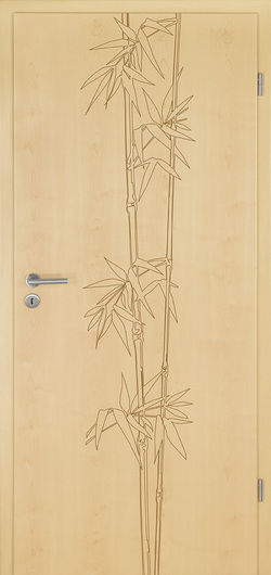 Interior Door Custom Bamboo